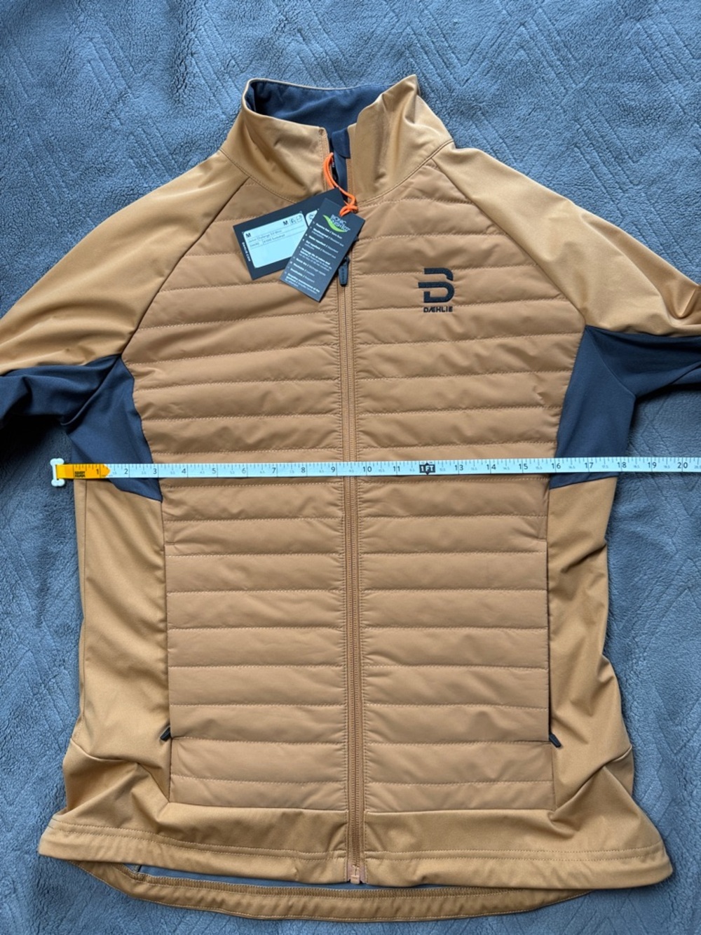 NWT Bjorn Daehlie Women Jacket Challenge 3.0 Sunbaked Medium 334092 - Picture 9 of 13